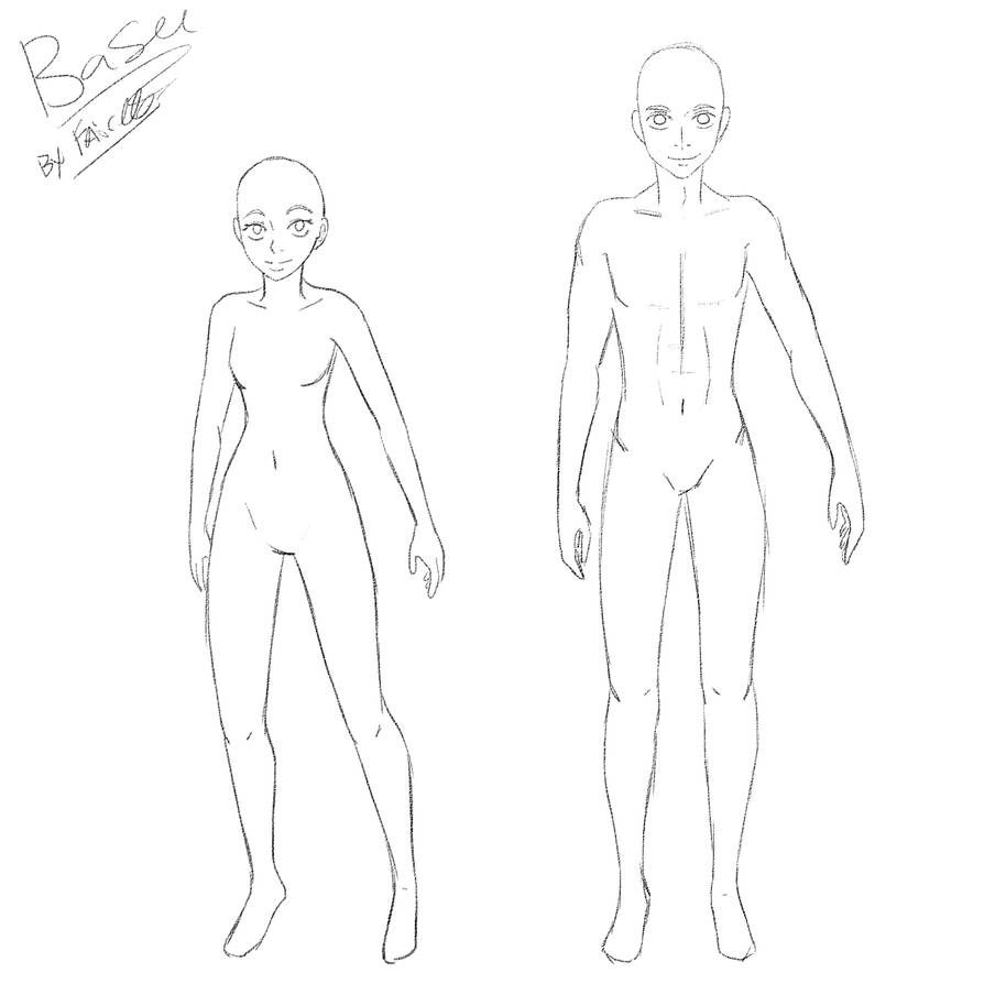 Kit Body Base full body base by SFaire on DeviantArt