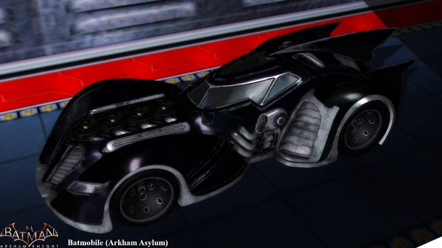 (MMD Model) Batmobile (Arkham Asylum) Download