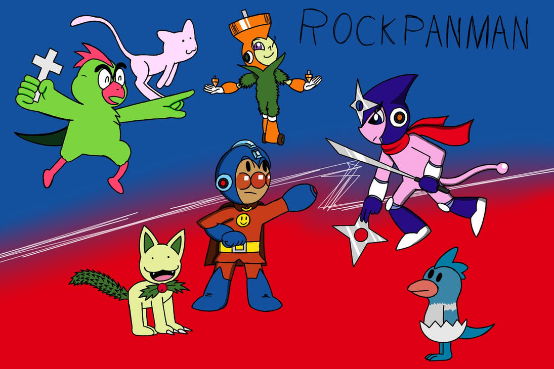 Pan Man Rocker Rockpanman box art by AnmanmanGulpin on DeviantArt
