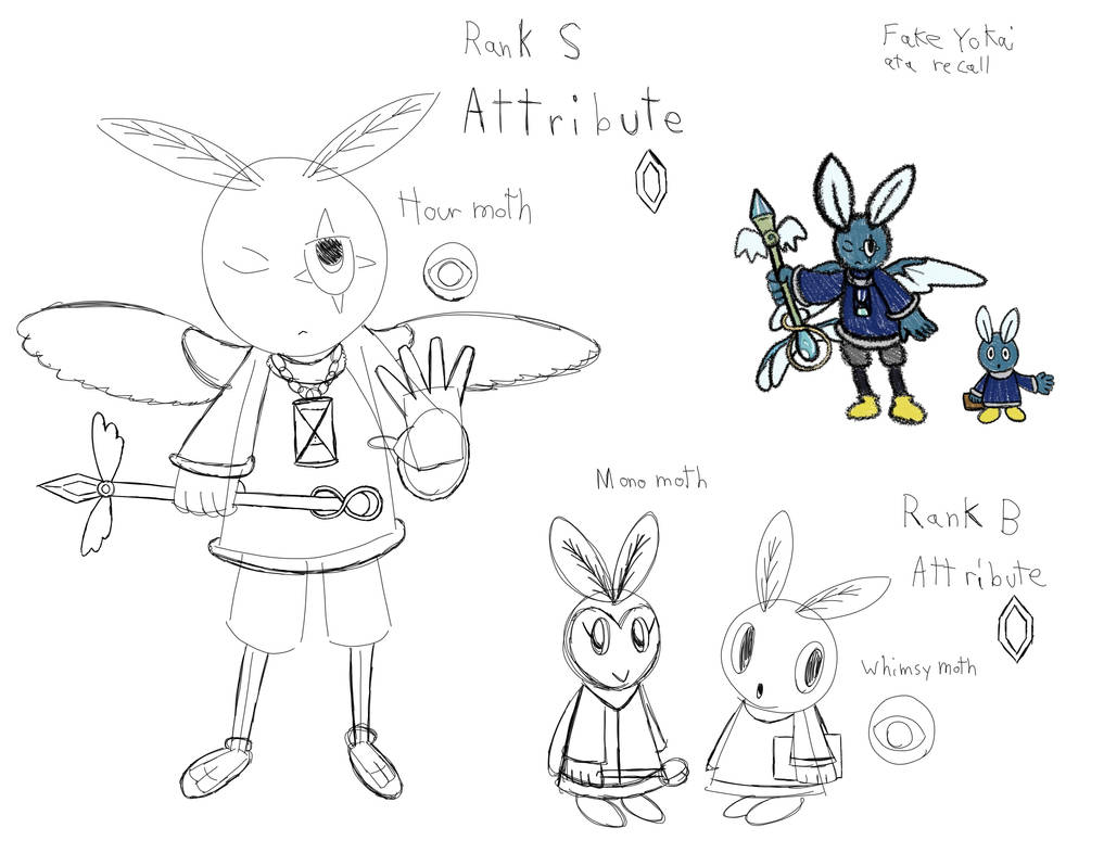 My first Yokai Watch character design by AnmanmanGulpin on DeviantArt