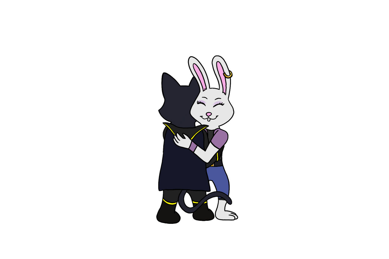 Felix and Cassidy embracing