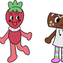 Sprout and Cosmo in Anpanman style
