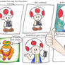 Toad watches him sing Two Days Into Gooning