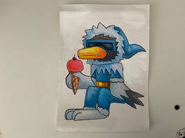 Anthro Captain Cold