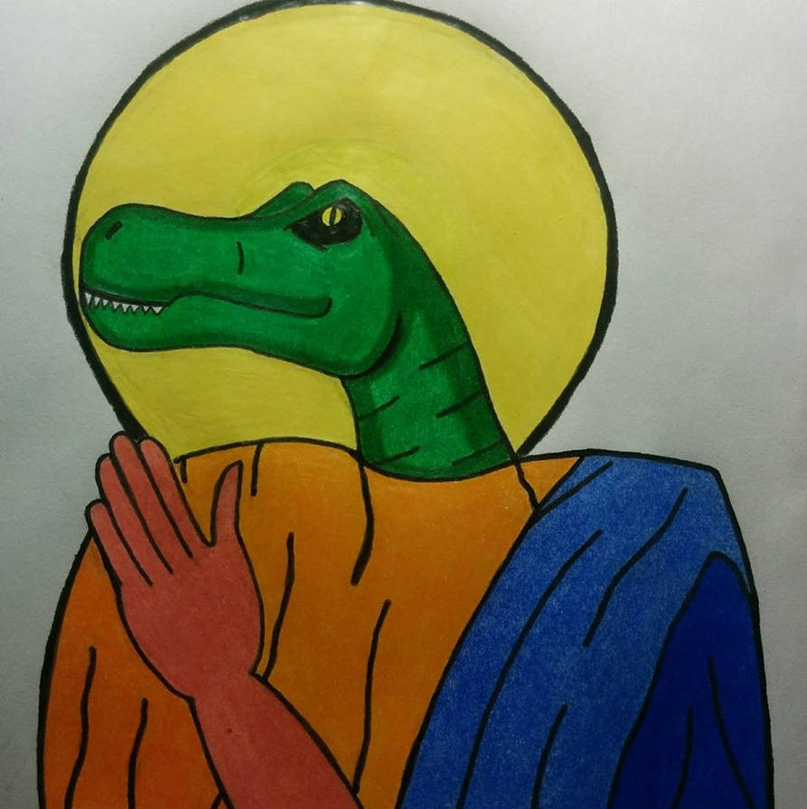 Raptor Jesus by Kooltactic on DeviantArt