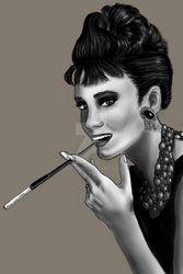 Audrey Hepburn Reworked