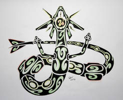 Tribal rayquaza