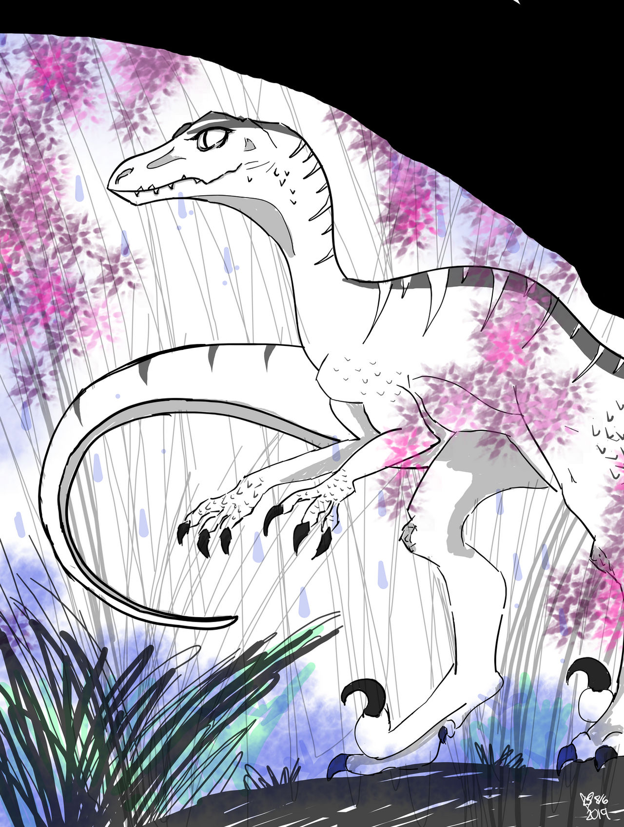 Raptor Roping Deviantart Raptor by Ellie-Doodles on DeviantArt
