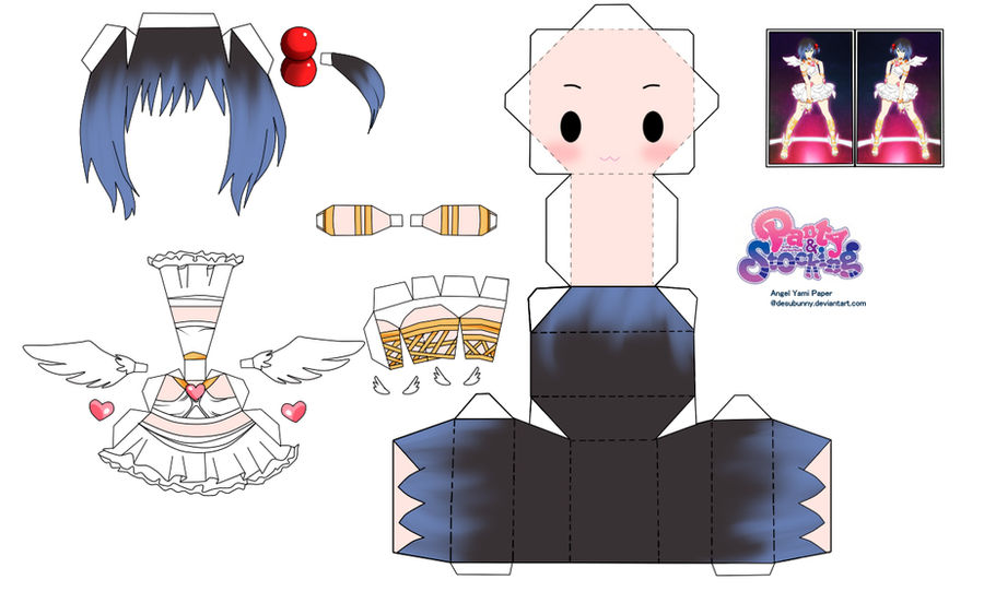 Angel Yami Papercraft by tsunyandere