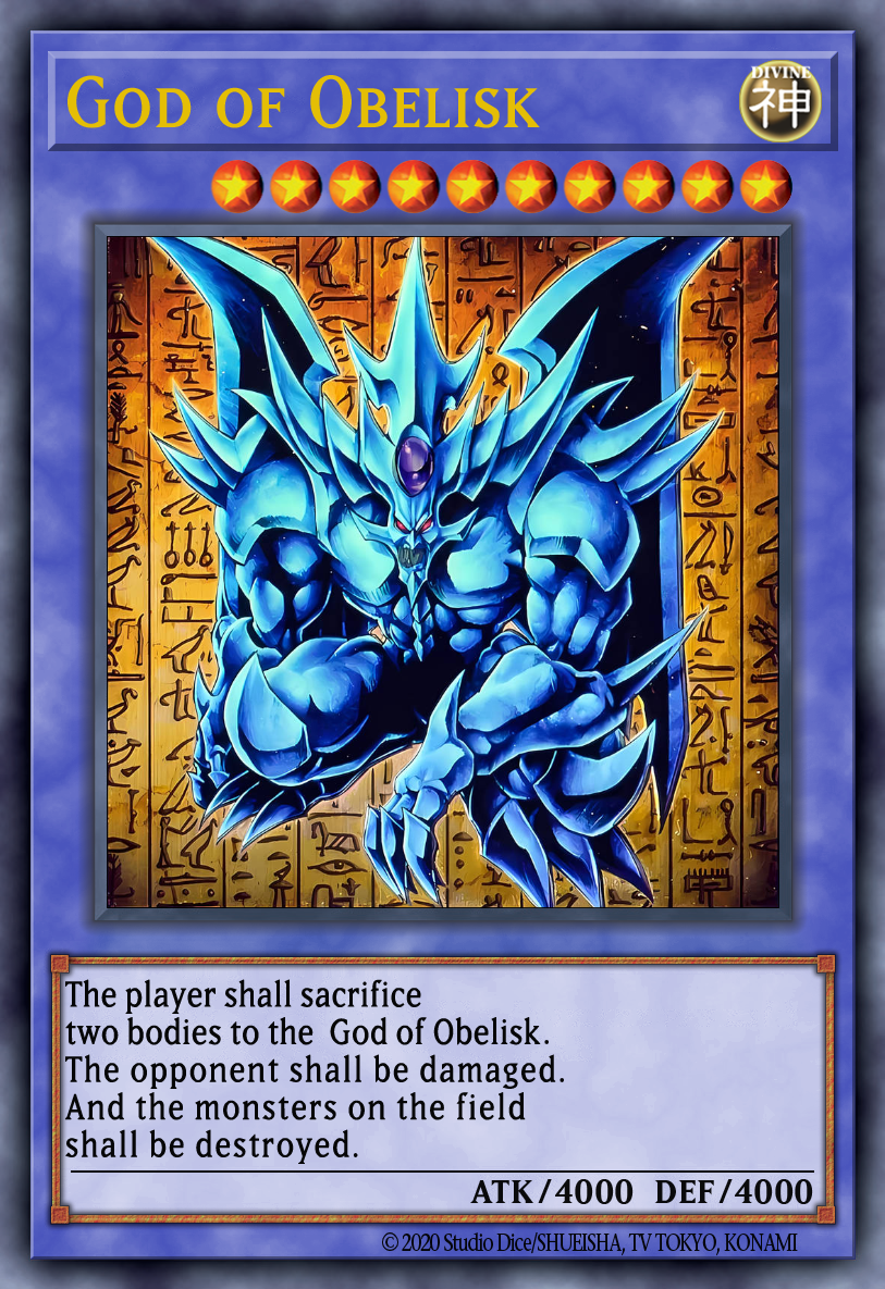 God of Obelisk by Schmollwolf on DeviantArt