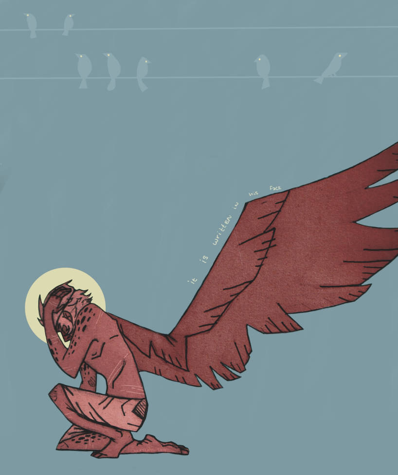 Bent wings and crooked feathers by Skipskatt Bent wings and crooked feathers by Skipskatt