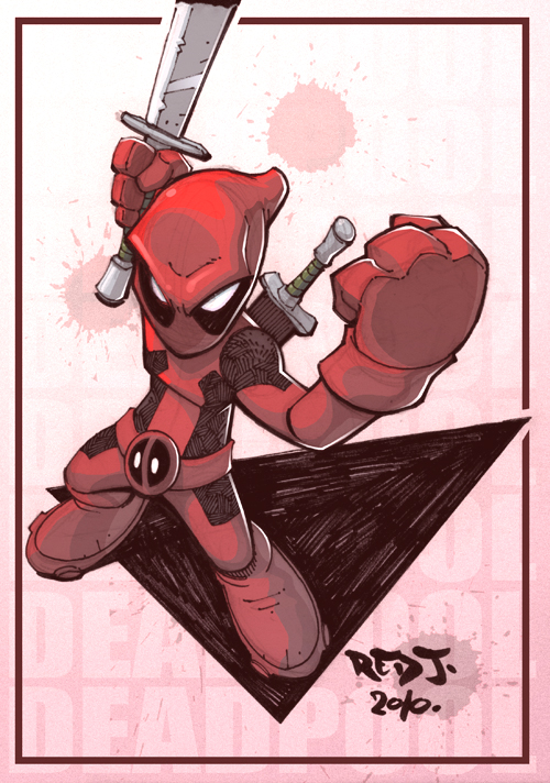 OC2 sketch 10 :: MiniDeadpool