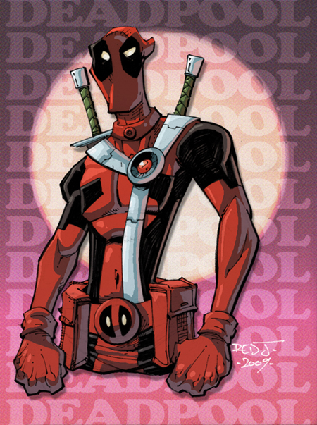 OC2 sketch 04 :: Deadpool