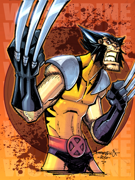 OC2 sketch 09 :: Wolverine