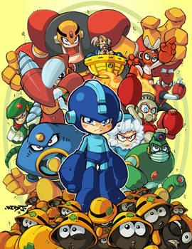 Megaman tribute piece