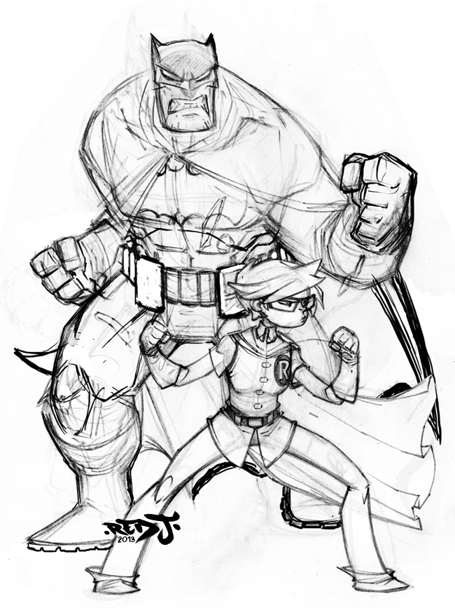 Dark Knight Sketch