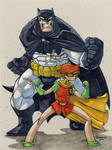 Dark Knight and Robin