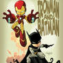 Ironman and Batman kids in colour