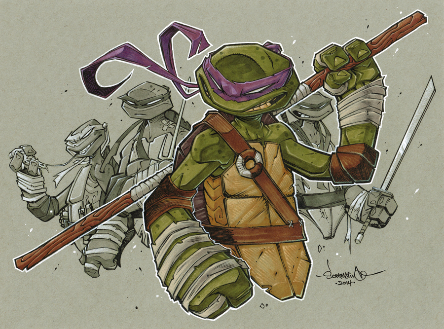 Ninja Turtle :: Mikey by Red-J on DeviantArt