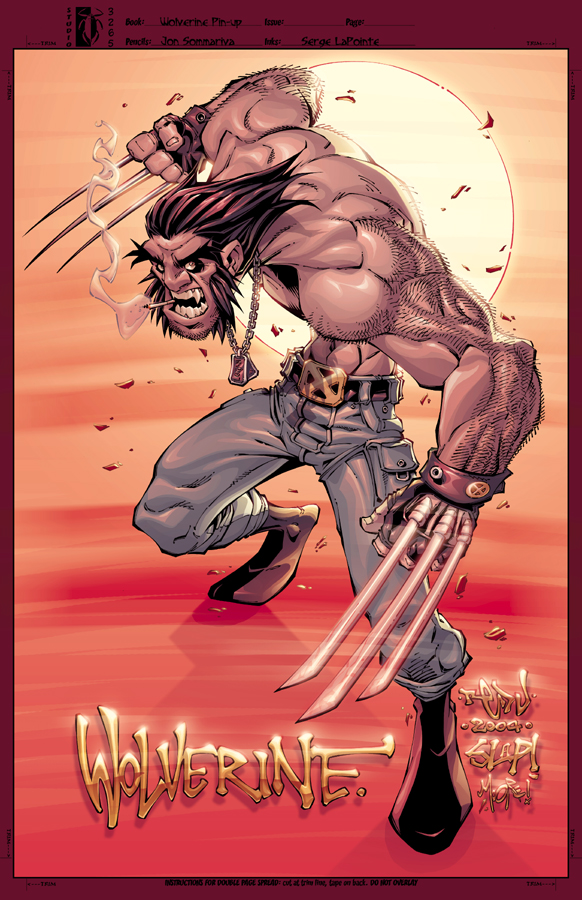 Wolverine in Colour