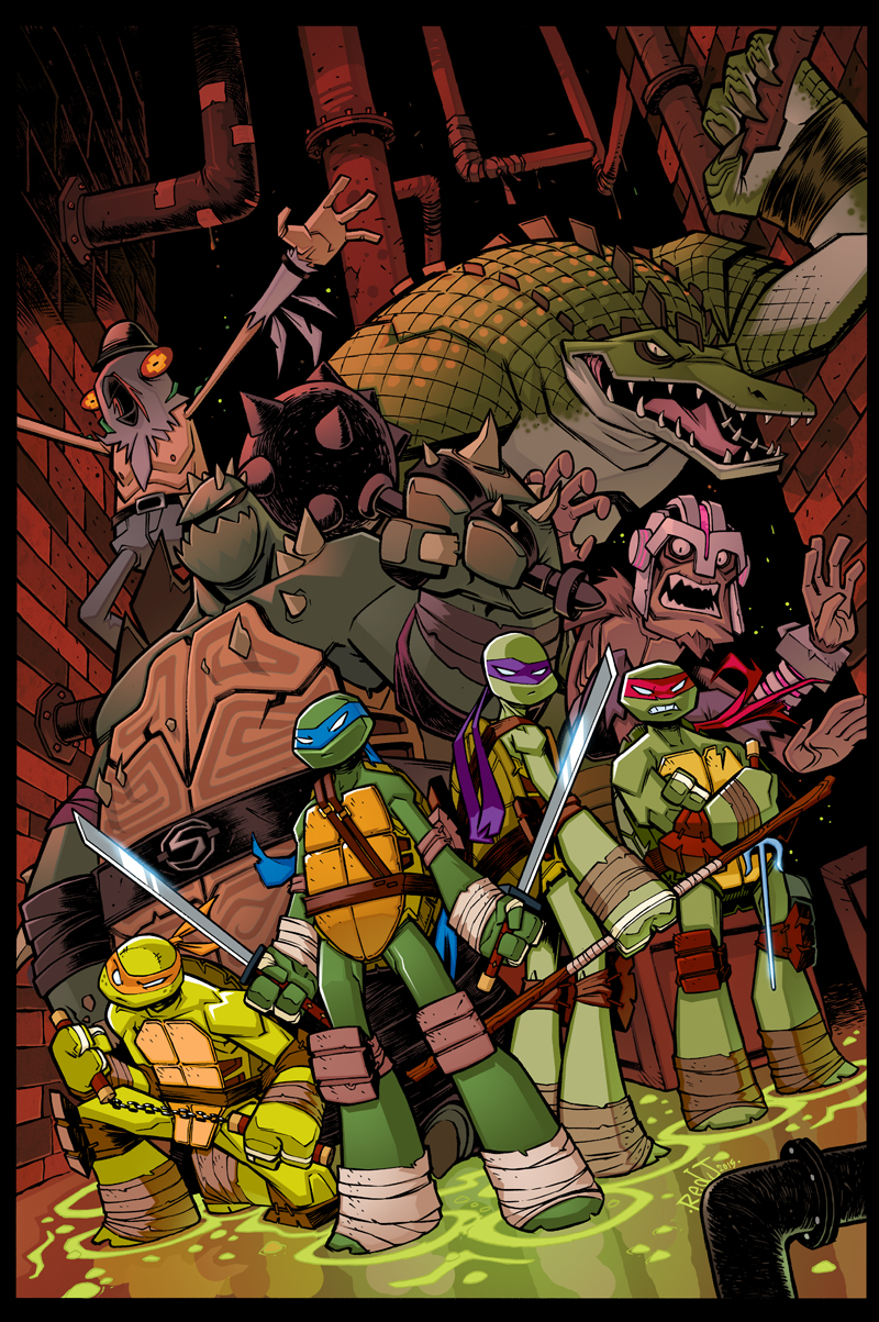 TMNT Amazing Adventures 4 COVER COLOUR