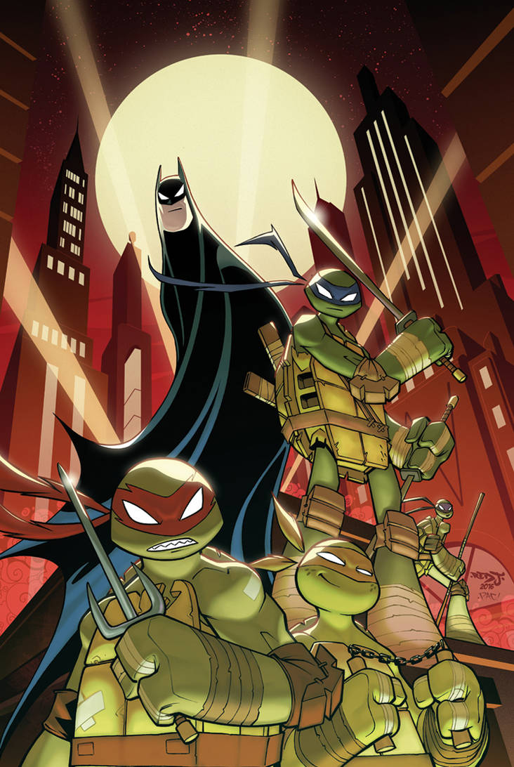 Batman TMNT Adventures Cover 01