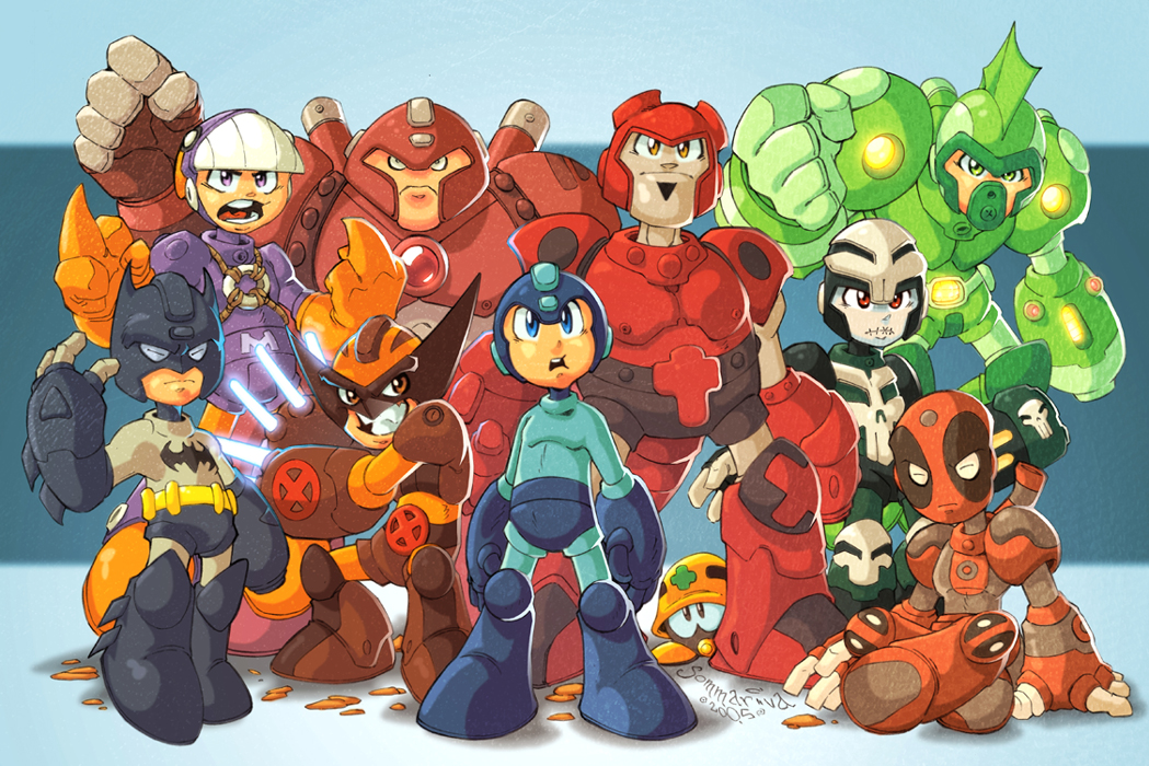 MEGAMAN Splice by Red-J