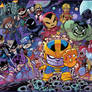 Chibi Avengers VS Thanos