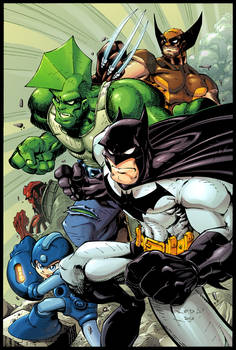 Bats, Dragon, Mega, Wolvie, HB