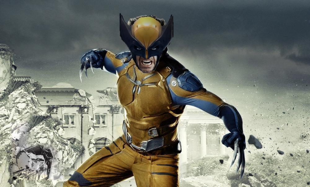 Hugh Jackman in Classic Wolverine Costume