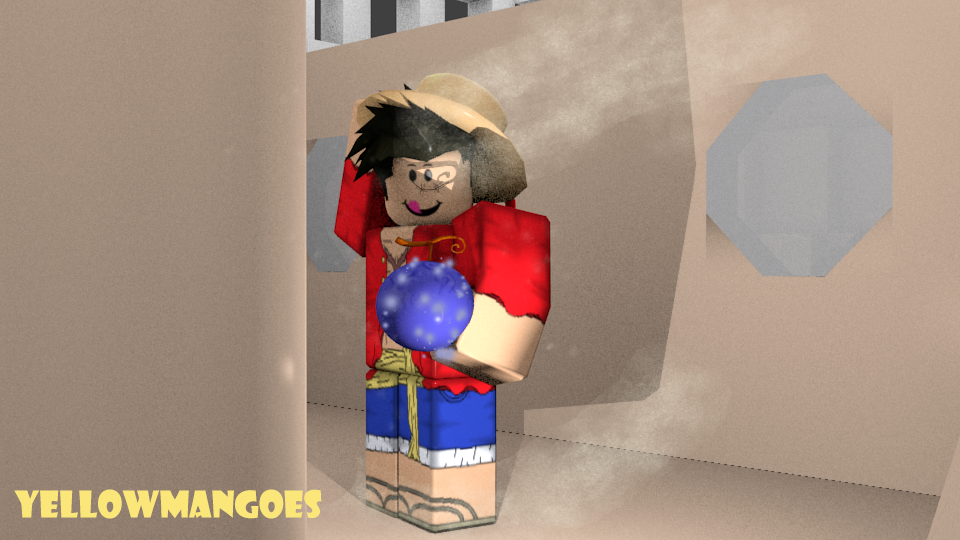 Luffy Roblox Render by tiedesigns on DeviantArt