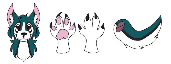 Pre-made Husky lines by ToonAdopts