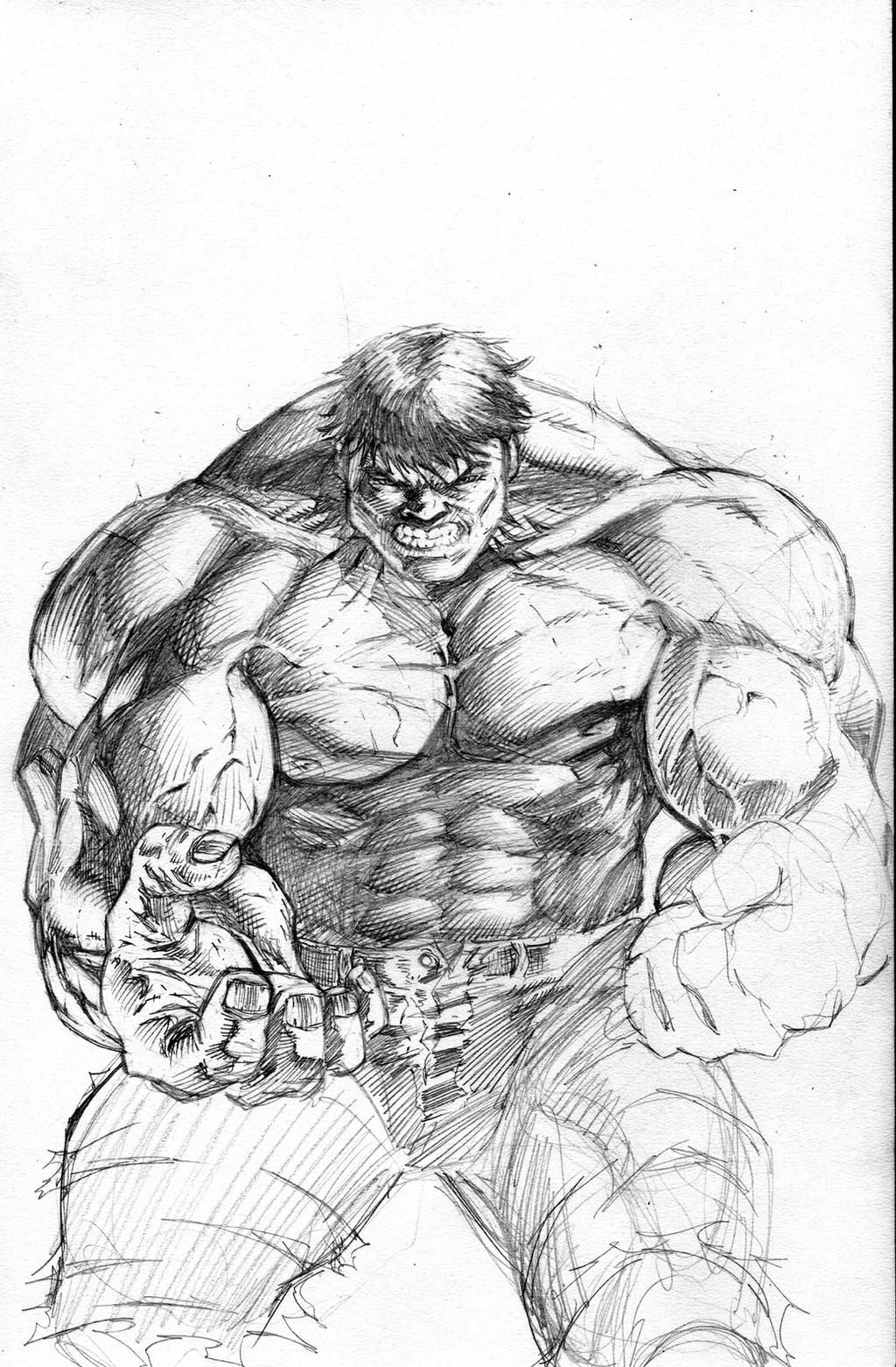 HULK sketch - work in progress