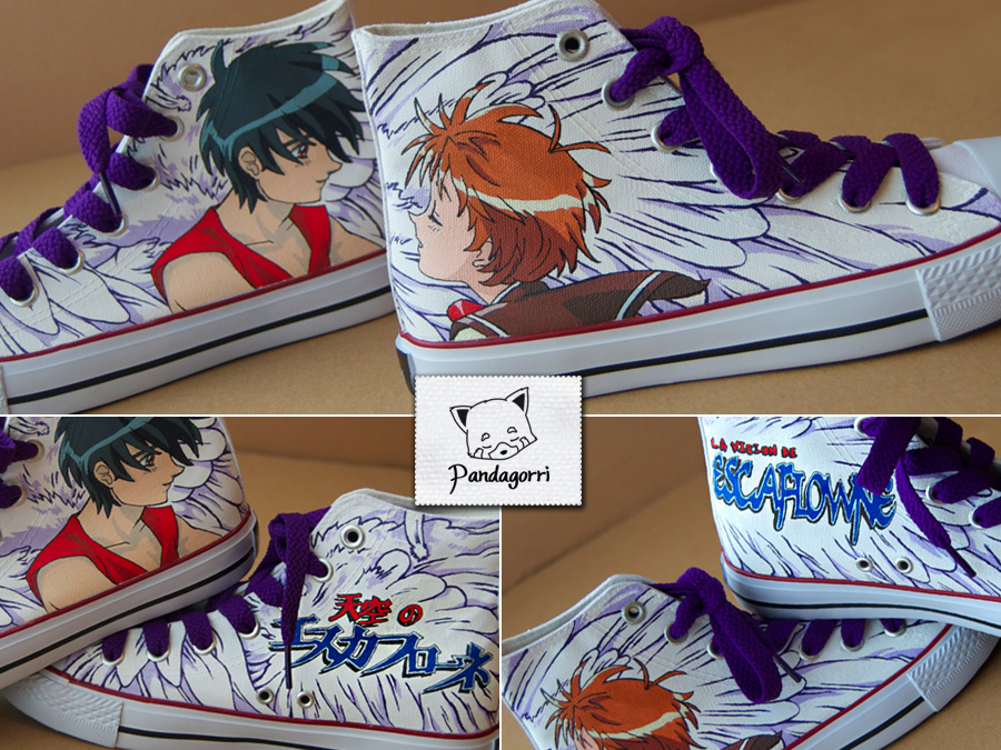 Zapatillas Escaflowne / Escaflowne custom kicks