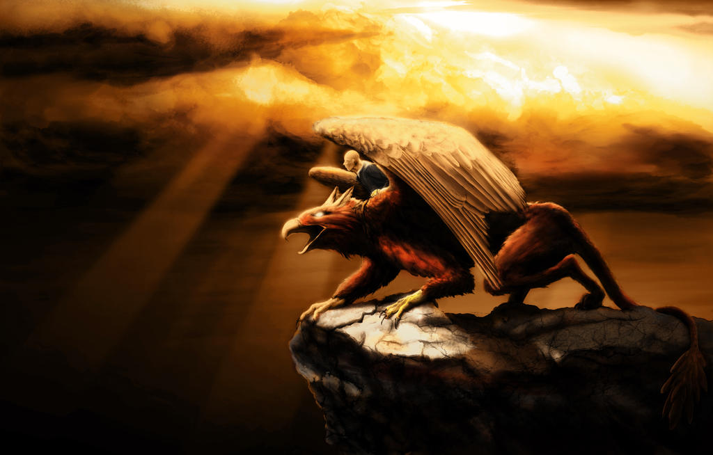 Gryphon Rider Gryphon Rider by Pittyputty on DeviantArt