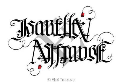 Isabella Ashmore Ambigram