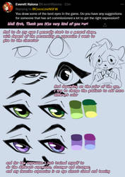 Question 4 How do you draw eyes?