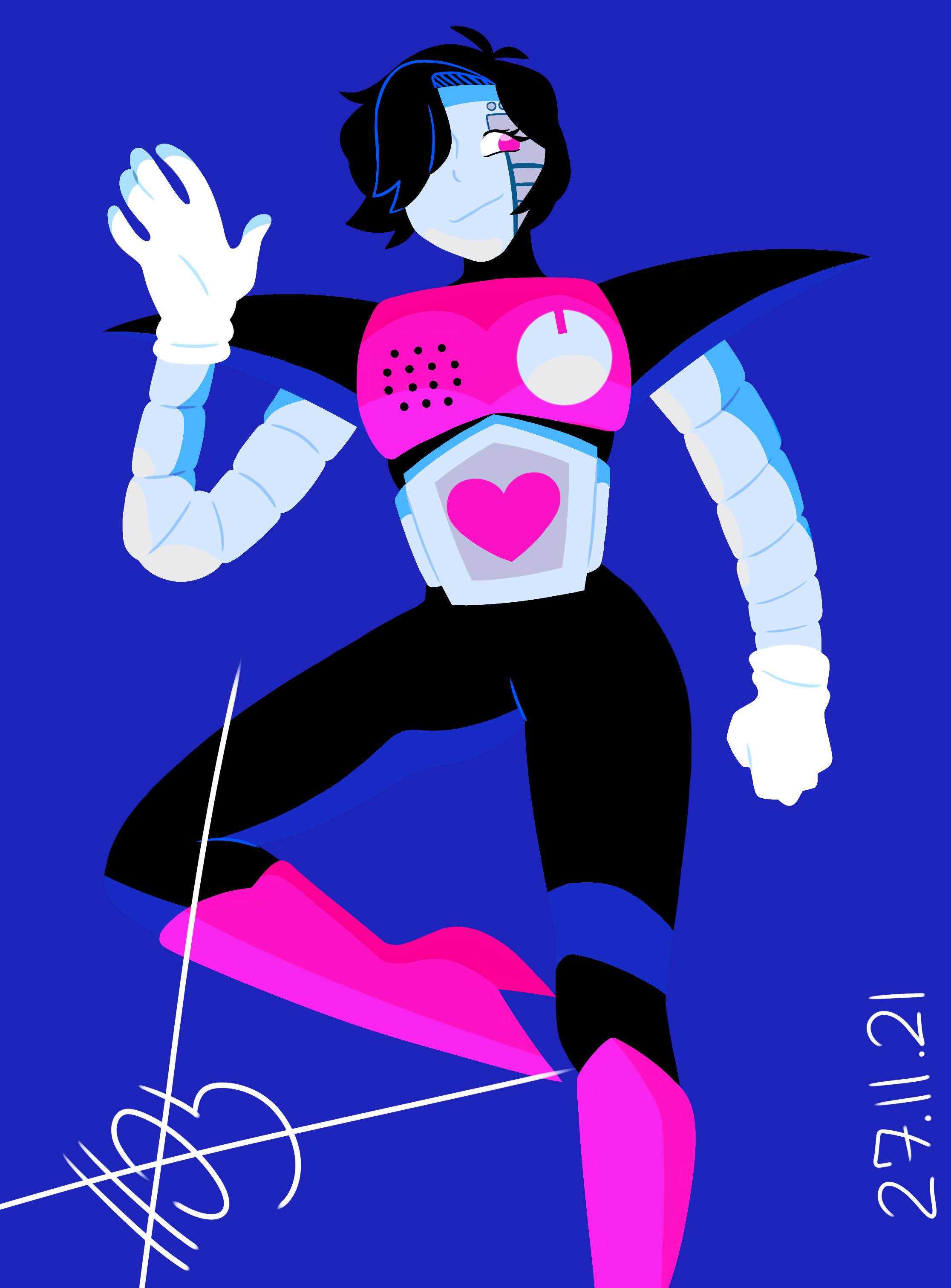 Mettaton Fanart 3 by Patch1105 on DeviantArt
