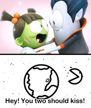 The Moon Wants To What To kiss cula x zizi