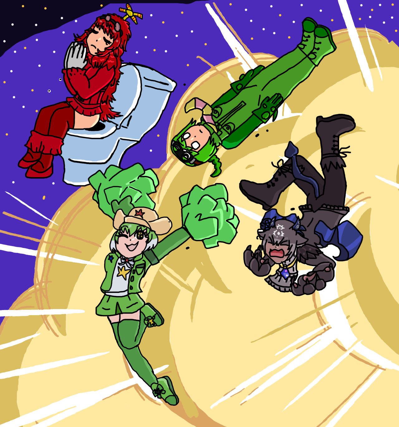 Draw The Squad Meme By Jayjination On DeviantArt draw-the-squad-meme-by-jayjination-on-deviantart