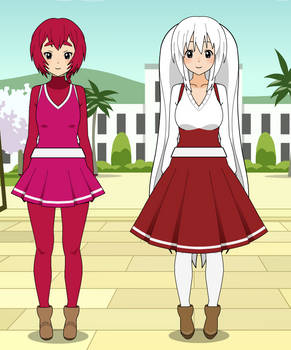 Gaaa And Muuu In Kisekae Style