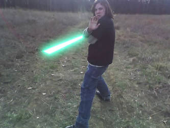 Me and my lightsaber