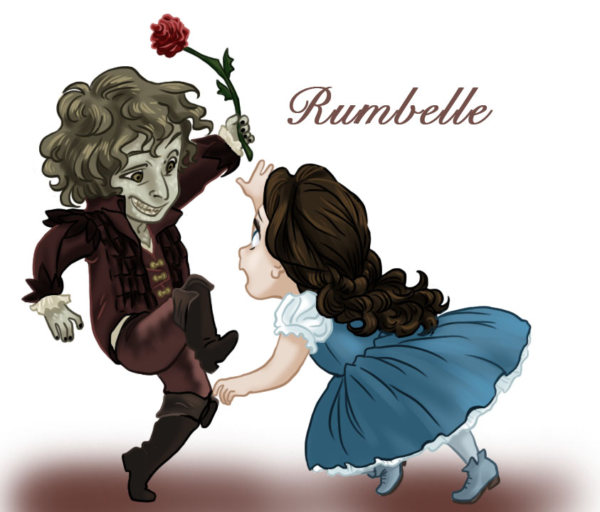 Rumbelle chibis