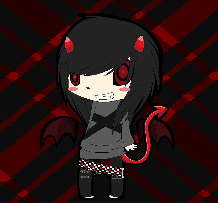 Basic Demon Chibi Chibi Demon by Muchinery on DeviantArt