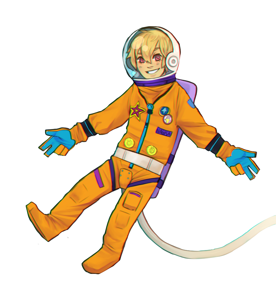 space swimmer