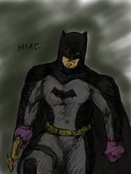 Batman Zero Year colored by Michael-McDonnell