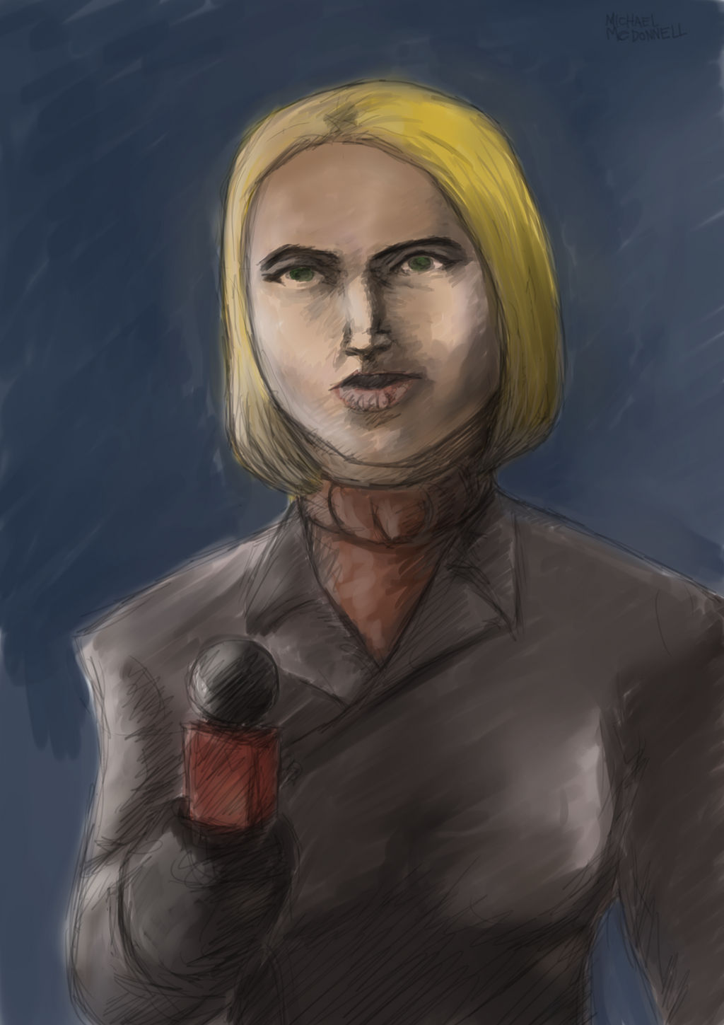 Arkhamverse Vicki Vale by Michael-McDonnell on DeviantArt