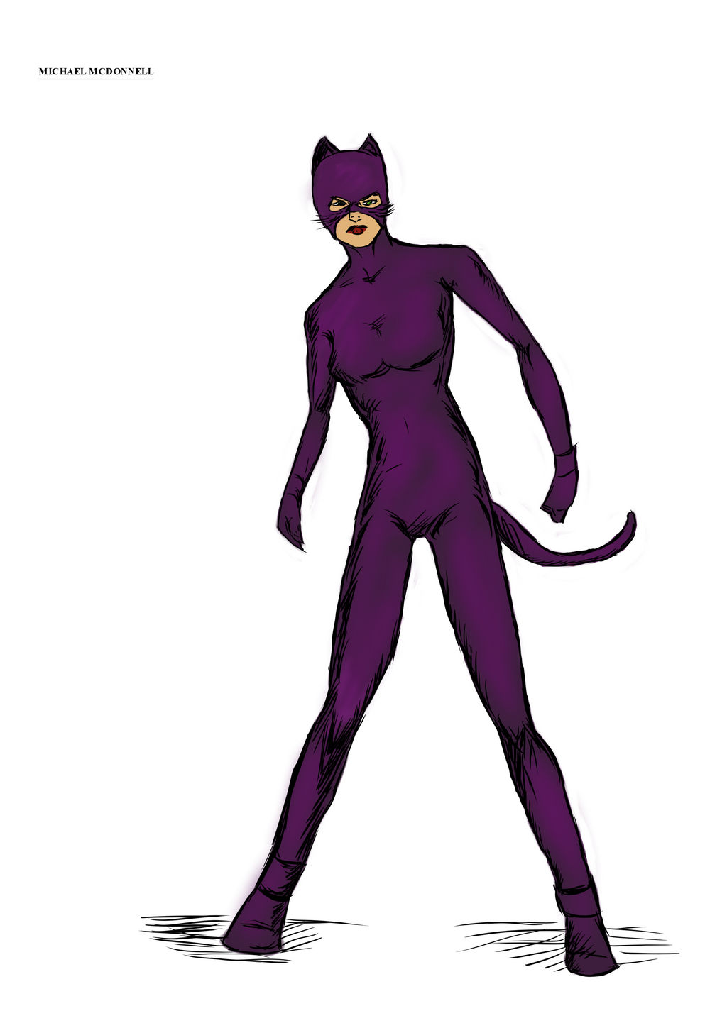 Year One Catwoman By Michael McDonnell On DeviantArt Year one catwoman by michael mcdonnell on deviantart
