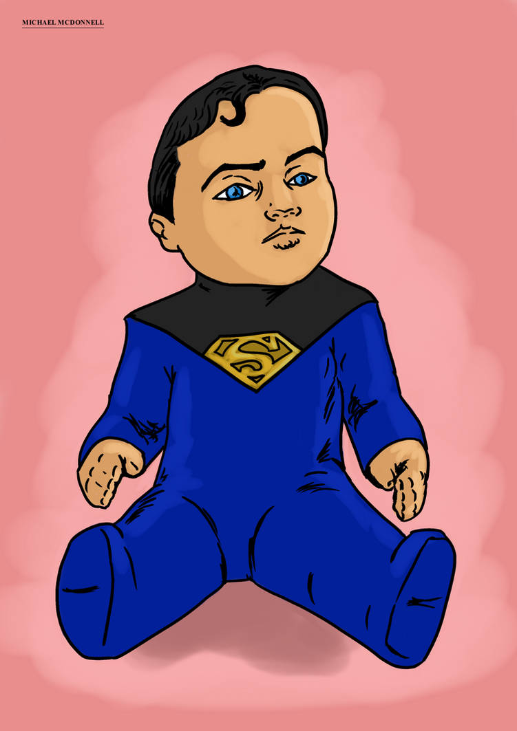 Baby Kal El by Michael-McDonnell on DeviantArt