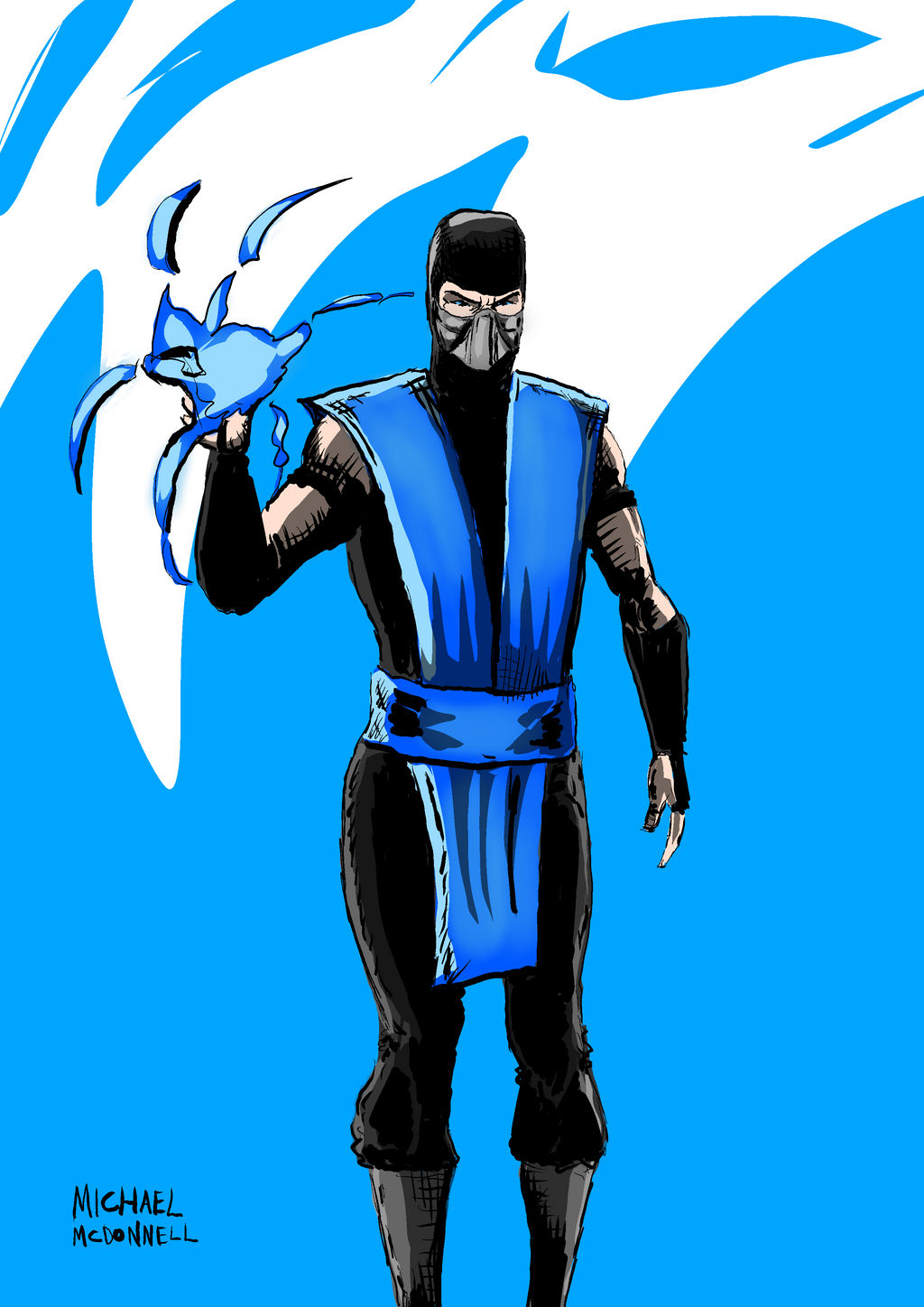 Sub Zero Drawing By Michael McDonnell On DeviantArt sub-zero-drawing-by-michael-mcdonnell-on-deviantart